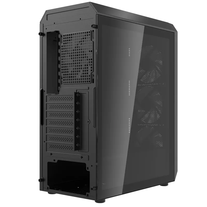 XPG VALOR AIR PLUS case MID-TOWER nero, Midi Tower, PC, nero, ATX, micro ATX, Mini-ITX, SPCC, 16 cm