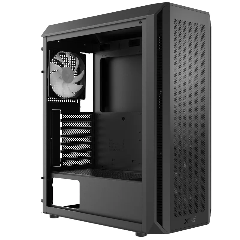 XPG VALOR AIR PLUS case MID-TOWER nero, Midi Tower, PC, nero, ATX, micro ATX, Mini-ITX, SPCC, 16 cm