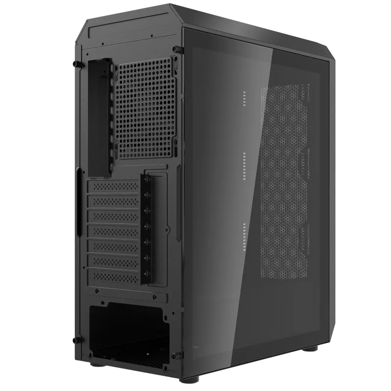 XPG VALOR AIR PLUS case MID-TOWER nero, Midi Tower, PC, nero, ATX, micro ATX, Mini-ITX, SPCC, 16 cm