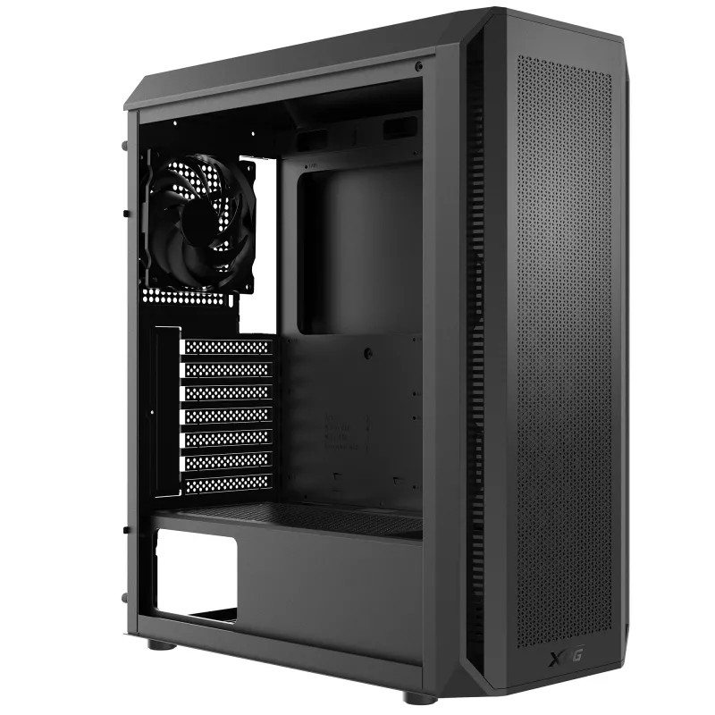 XPG VALOR AIR PLUS case MID-TOWER nero, Midi Tower, PC, nero, ATX, micro ATX, Mini-ITX, SPCC, 16 cm