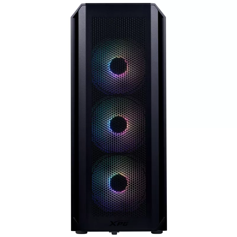 XPG VALOR AIR PLUS case MID-TOWER nero, Midi Tower, PC, nero, ATX, micro ATX, Mini-ITX, SPCC, 16 cm