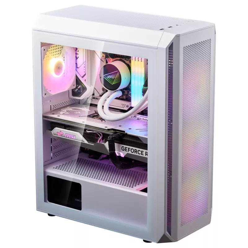 XPG VALOR AIR PLUS case MID-TOWER bianco, Midi Tower, PC, bianco, ATX, micro ATX, Mini-ITX, SPCC, 16 cm