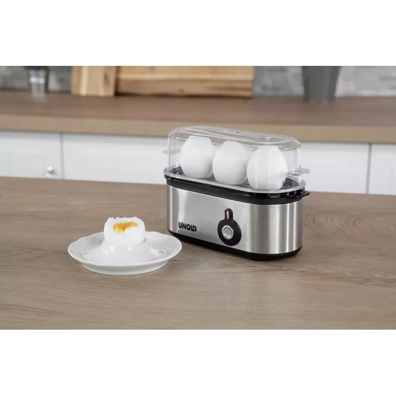 Unold 38610 Cuociuova 3 uova 210 W Acciaio inossidabile
