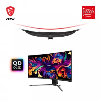 Monitor per computer MSI MAG 341CQPDE QD-OLED 86,4 cm (34 pollici) 3440 x 1440 pixel UltraWide Quad HD Nero
