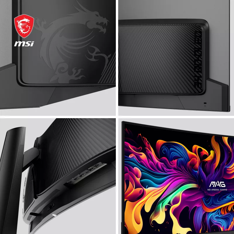 Monitor per computer MSI MAG 341CQPDE QD-OLED 86,4 cm (34 pollici) 3440 x 1440 pixel UltraWide Quad HD Nero