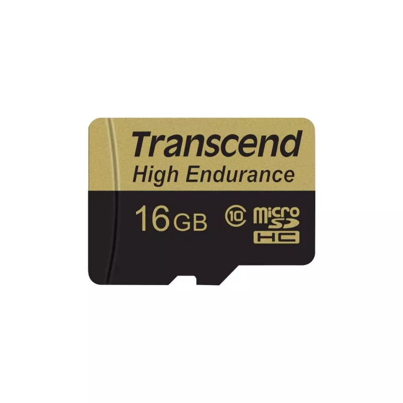 Memoria flash Transcend 16GB MicroSDHC Class 10 con adattatore