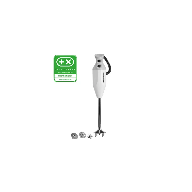 ESGE P 200 Profi, frullatore a immersione, 1,5 m, 200 W, grigio, acciaio inox, bianco