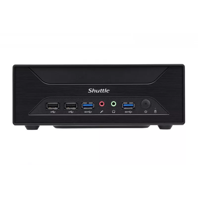 Shuttle XPC slim Barebone XH510G - S1200, Intel H510, 1xDP, 1xHDMI, 1x PCI-E 16X, 1x LAN, 1x 2,5 inch, 2x M.2, funzionamento continuo 24/7