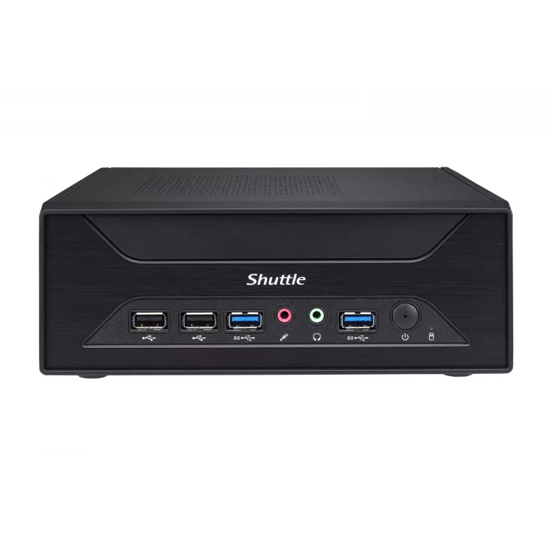 Shuttle XPC slim Barebone XH510G - S1200, Intel H510, 1xDP, 1xHDMI, 1x PCI-E 16X, 1x LAN, 1x 2,5 inch, 2x M.2, funzionamento continuo 24/7