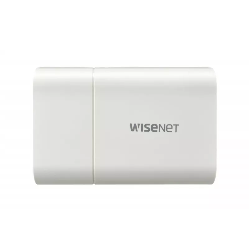 Hanwha XNB-6001 telecamera di sicurezza IP box, per interni, 2 MP, PoE, PTZ digitale, avorio