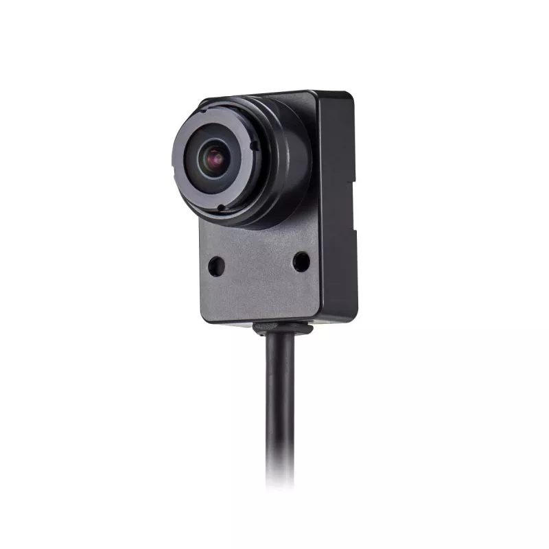 Hanwha XNB-6001 telecamera di sicurezza IP box, per interni, 2 MP, PoE, PTZ digitale, avorio