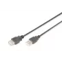 DIGITUS ASSMANN cavo di prolunga USB 2.0, tipo A M/F, 5m conforme USB 2.0 nero