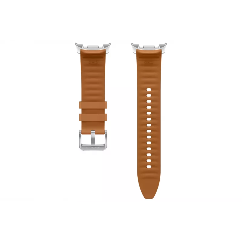 Cinturino ibrido per Samsung Galaxy Watch8 S/M/L, colore Caramel, compatibile con Galaxy Watch8 (ET-SLL50LAEGEU)