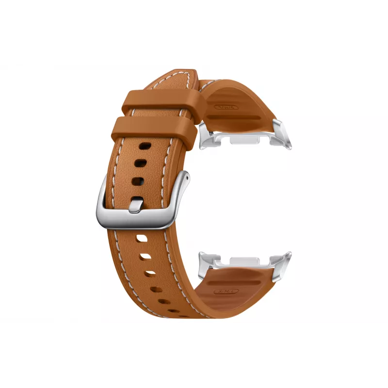 Cinturino ibrido per Samsung Galaxy Watch8 S/M/L, colore Caramel, compatibile con Galaxy Watch8 (ET-SLL50LAEGEU)