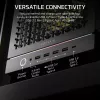 Case PC CORSAIR FRAME 5000D RS ARGB Midi-Tower nero — ATX, supporta 3x140mm ventole frontali, unità 2,5/3,5