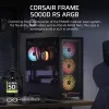 Case PC CORSAIR FRAME 5000D RS ARGB Midi-Tower nero — ATX, supporta 3x140mm ventole frontali, unità 2,5/3,5
