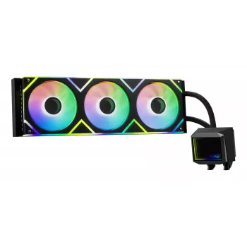XPG LEVANTE II 360 nero, dissipatore liquido All-in-One, 12 cm, nero