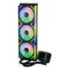 XPG LEVANTE II 360 nero, dissipatore liquido All-in-One, 12 cm, nero