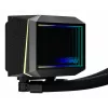 XPG LEVANTE II 360 nero, dissipatore liquido All-in-One, 12 cm, nero