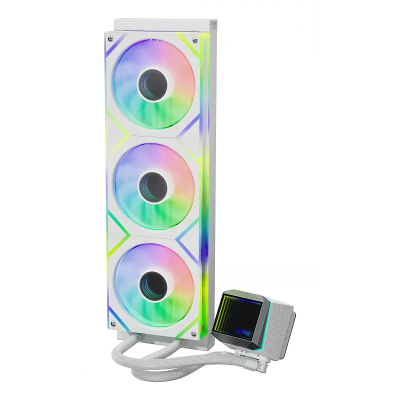 XPG LEVANTE II 360 bianco, raffreddamento a liquido all-in-one, 12 cm, bianco