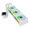 XPG LEVANTE II 360 bianco, raffreddamento a liquido all-in-one, 12 cm, bianco