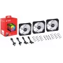 XPG VENTO 120 ARGB PWM (confezione da 3) nero, ventola, 12 cm, 300 U/min, 1650 U/min, nero