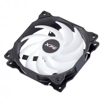 XPG VENTO 120 ARGB PWM nero, ventola, 12 cm, 300 U/min, 1850 U/min, nero