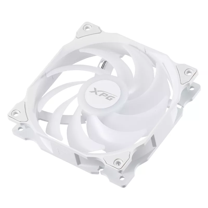 XPG VENTO 120 ARGB PWM bianco, ventola, 12 cm, 300 U/min, 1850 U/min, bianco