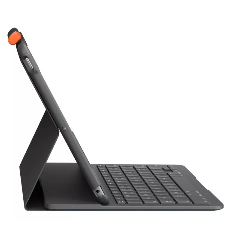 LOGITECH Slim Folio per iPad 7. generazione grafite Qwertz tedesco