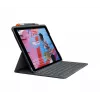 LOGITECH Slim Folio per iPad 7. generazione grafite Qwertz tedesco