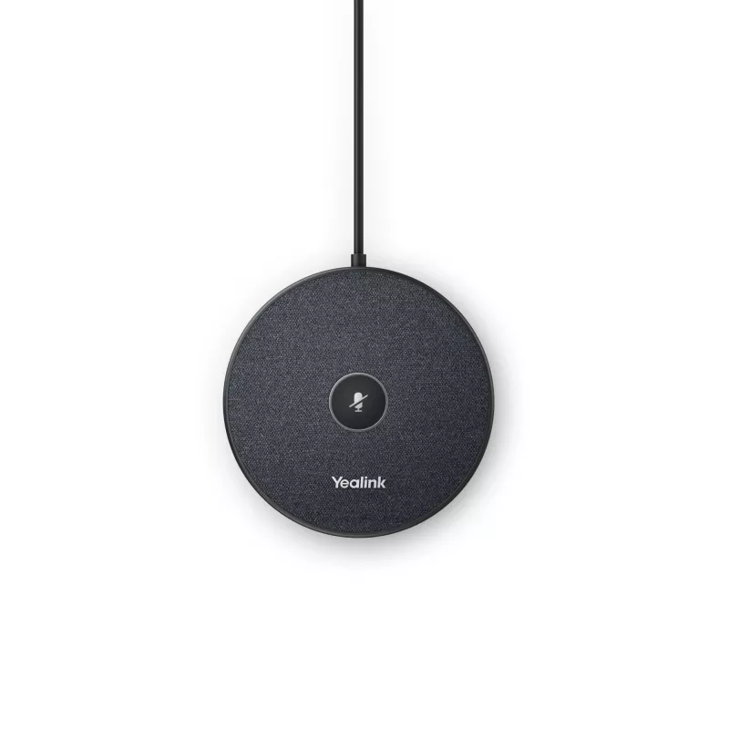 Microfono per conferenze Yealink VCM35, portata 6 m, regolazione del volume touch