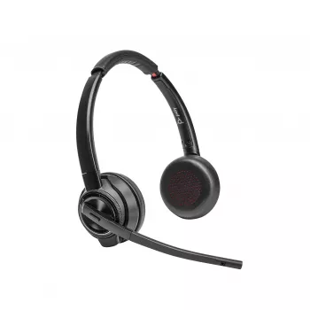HP Poly Savi 8420 Office stereo DECT 1880-1900 MHz cuffia, wireless, ufficio/call center, 160 g, cuffia, nero