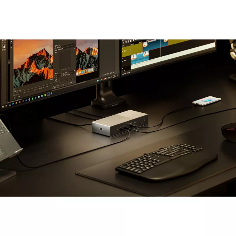 Kensington SD5000T5 EQ Thunderbolt 5 Triple 4K docking station con 140W PD - Windows/macOS