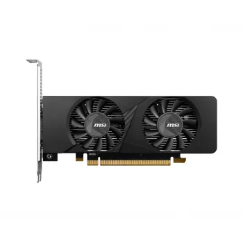 MSI scheda grafica GeForce RTX 3050 6 GB GDDR6, PCIe x8 4.0, 1492 MHz Boost, 96-bit, 2x HDMI 2.1 + DP 1.4a, 70 W, 2 ventole, FH/HL
