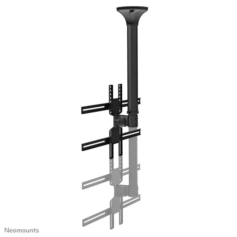 Neomounts FPMA-C400BLACK supporto a soffitto per monitor/TV 32-60 pollici - h 64-104 cm