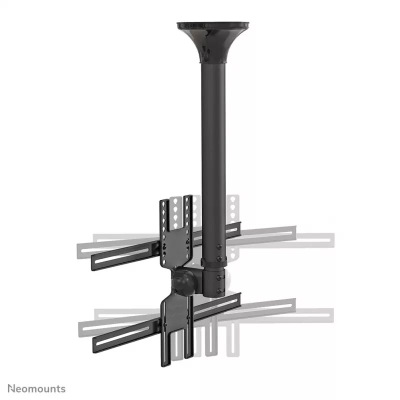 Neomounts FPMA-C400BLACK supporto a soffitto per monitor/TV 32-60 pollici - h 64-104 cm