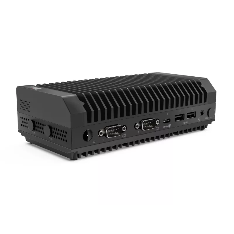 Mini PC Lenovo ThinkEdge SE30 Intel Celeron 6305E 1,8 GHz, 8 GB DDR4, 256 GB SSD, Windows 11 IoT Enterprise, nero