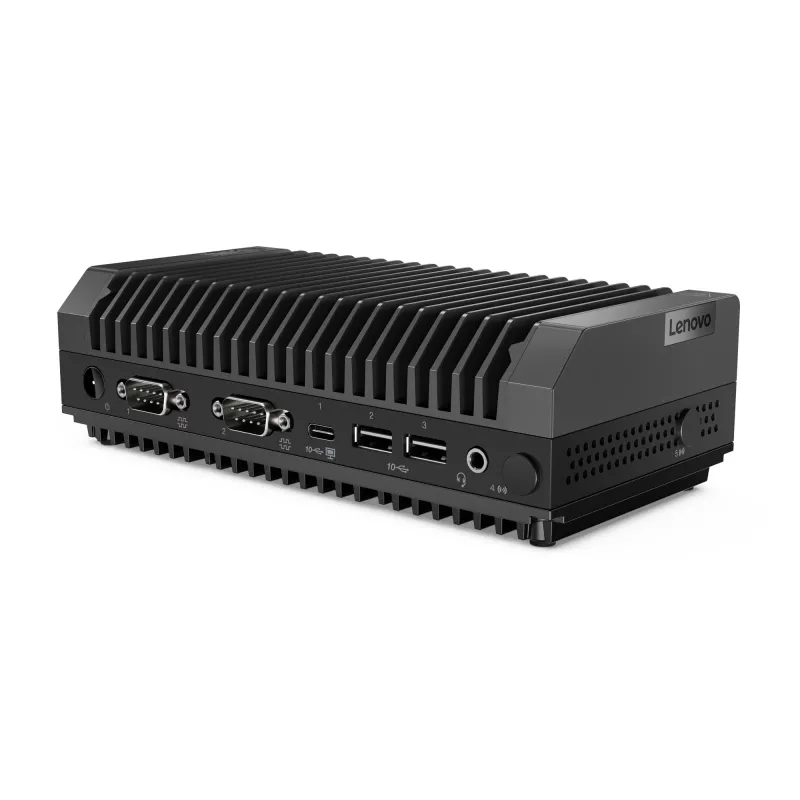 Mini PC Lenovo ThinkEdge SE30 Intel Celeron 6305E 1,8 GHz, 8 GB DDR4, 256 GB SSD, Windows 11 IoT Enterprise, nero