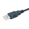 Equip cavo USB-A a seriale (DB9), M/M 1,5m, nero, 1,5 m, USB Type-A, DB-9, connettore maschio, connettore maschio
