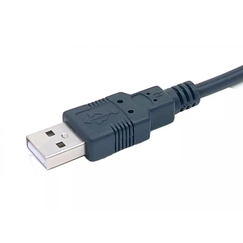 Equip cavo USB-A a seriale (DB9), M/M 1,5m, nero, 1,5 m, USB Type-A, DB-9, connettore maschio, connettore maschio