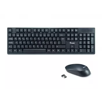 Equip set tastiera e mouse wireless layout PT dimensioni standard 105 tasti
