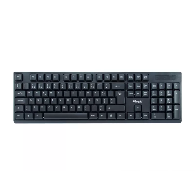 Equip set tastiera e mouse wireless layout PT dimensioni standard 105 tasti