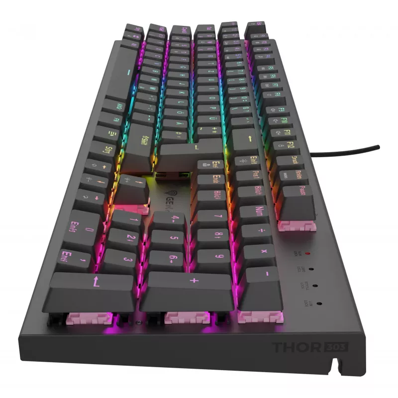 GENESIS NKG-2179 tastiera gaming USB QWERTZ tedesco nero