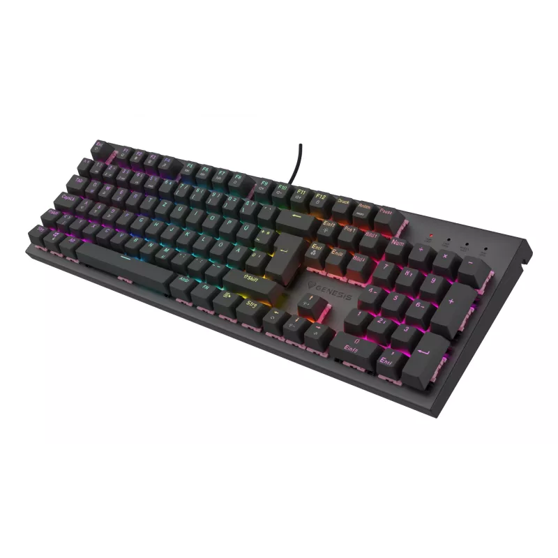 GENESIS NKG-2179 tastiera gaming USB QWERTZ tedesco nero