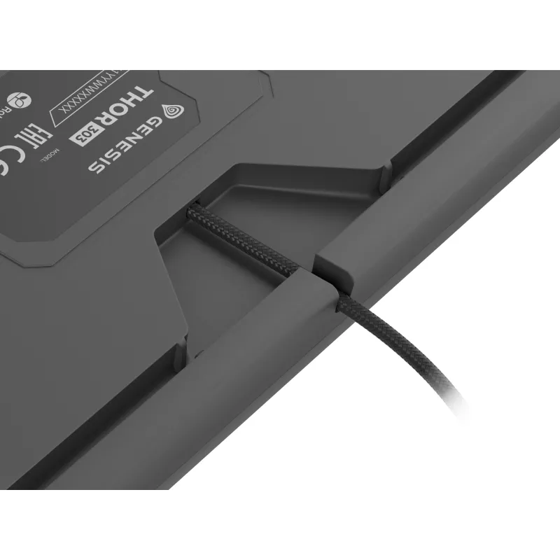 GENESIS NKG-2179 tastiera gaming USB QWERTZ tedesco nero