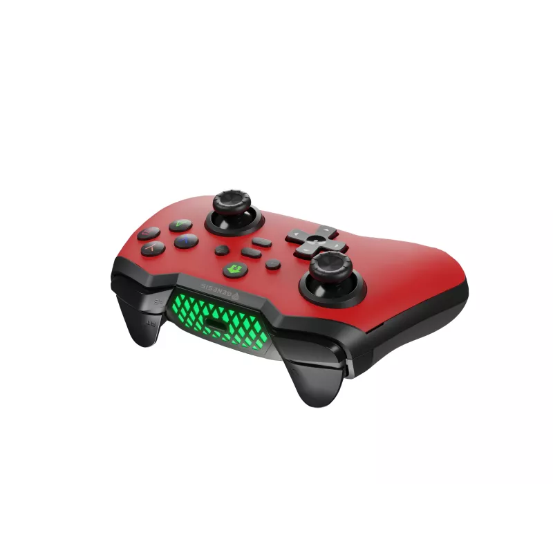 GENESIS Mangan 400 Red gamepad Bluetooth analogico / digitale Android, MAC, Nintendo Switch, PC, iOS
