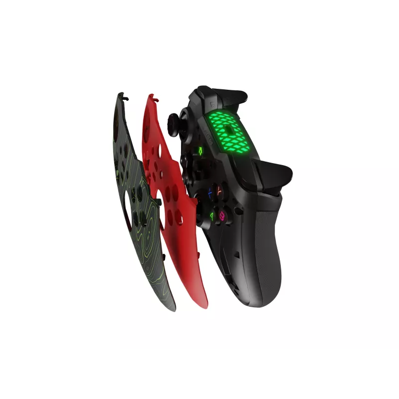 GENESIS Mangan 400 Red gamepad Bluetooth analogico / digitale Android, MAC, Nintendo Switch, PC, iOS