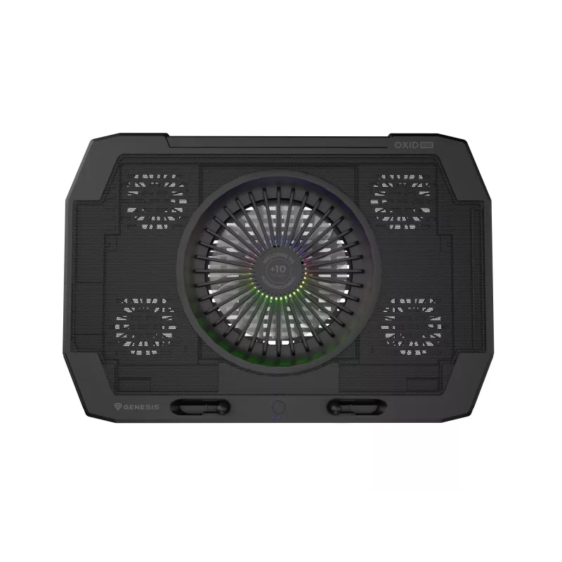 GENESIS Oxid 850 base raffreddante per laptop 43,9 cm (17,3 pollici) 2500 U/min nero