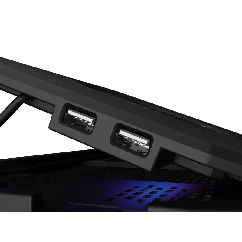GENESIS Oxid 850 base raffreddante per laptop 43,9 cm (17,3 pollici) 2500 U/min nero
