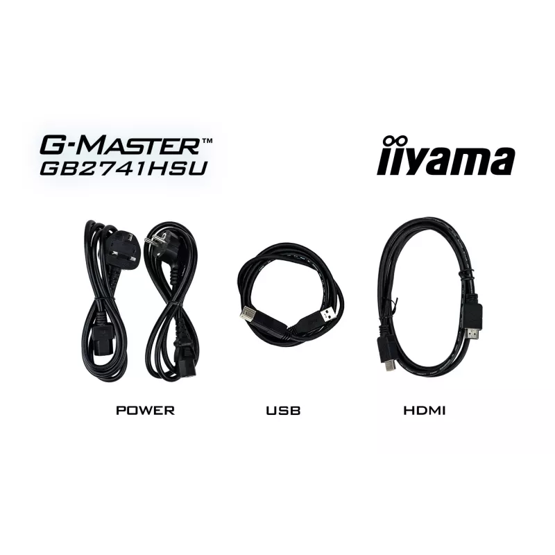 iiyama G-MASTER GB2741HSU-B1 monitor per computer 68,6 cm (27 pollici) 1920 x 1080 Pixel Full HD LED nero